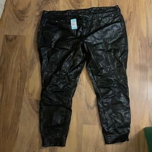 Torrid faux leather pants size 20